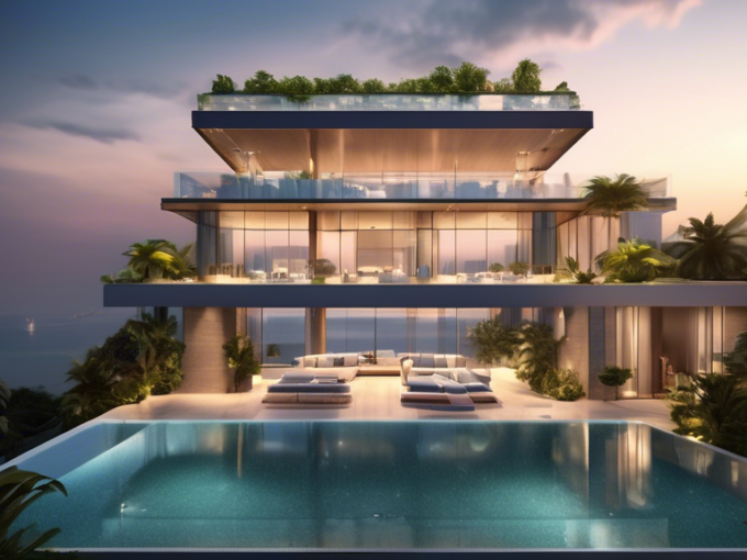 Here are some DALL-E prompts related to Pattaya Real Estate:nn**Focusing on Luxury:**nn* **A hyperrealistic DALL-E render of a modern, infinity pool villa overlooking Pattaya Bay at sunset, with lush tropical foliage and the city lights twinkling in the distance.**n* **An opulent condominium interior in Pattaya, Thailand, featuring floor-to-ceiling windows with panoramic ocean views, minimalist design, and high-tech amenities.**nn**Highlighting Variety and Location:**nn* **A split-screen DALL-E image showcasing the diversity of Pattaya real estate: one side with a serene beachfront villa and the other a bustling city center condo with vibrant street life below.**n* **A whimsical, dreamlike illustration of iconic Pattaya landmarks blending into modern architectural structures, representing the growth of real estate in the area.**nn**Adding a Unique Twist:**nn* **A photorealistic DALL-E image of a robot real estate agent showing a virtual reality tour of a Pattaya property to a young couple on the beach.**n* **An isometric DALL-E illustration depicting a miniature Pattaya cityscape with various real estate options labeled, highlighting investment opportunities.** nn**Remember to be specific with your desired art style (e.g., photorealistic, illustration, painting) to guide DALL-E effectively.**