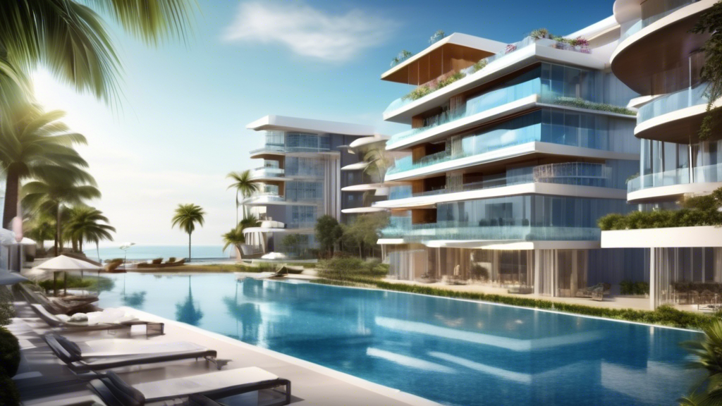 ## DALL-E Prompts for Buy Property in Pattaya:nn**Option 1: Focusing on luxury and lifestyle**nn> A modern, luxurious condominium overlooking the beach in Pattaya, Thailand, with infinity pool, palm trees, and a clear blue sky, digital art, vibrant colorsnn**Option 2: Highlighting investment opportunity**nn> A hand holding a key with a Sold tag against a backdrop of rising property graphs and a panoramic view of Pattaya's cityscape, digital art, emphasis on growth and opportunitynn**Option 3: Showcasing Pattaya's vibrant culture**nn> A charming Thai-style house with a lush tropical garden, overlooking a bustling street market in Pattaya, Thailand, digital art, warm and inviting atmosphere nn**Option 4: Playing on the dream of owning property abroad**nn> A hammock strung between two palm trees on a secluded beach in Pattaya, Thailand, with a For Sale sign in the foreground, digital art, dreamlike and serene atmospherenn**Option 5: Abstract and eye-catching**nn> Abstract representation of property investment in Pattaya, using geometric shapes, vibrant colors, and symbols like keys, houses, and palm trees.nn**Remember to experiment with different DALL-E settings like art styles, lighting, and perspectives for unique results!**