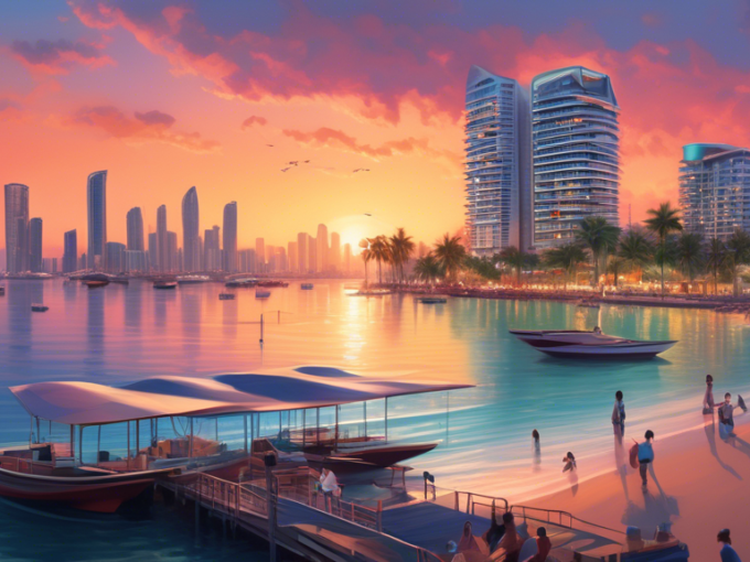 Here's a DALL-E prompt for an image related to this article:nnA modern, sleek condominium tower rising above Pattaya's beachfront skyline at sunset, with palm trees in the foreground and boats in the bay, showcasing the city's blend of real estate development and tropical paradise.